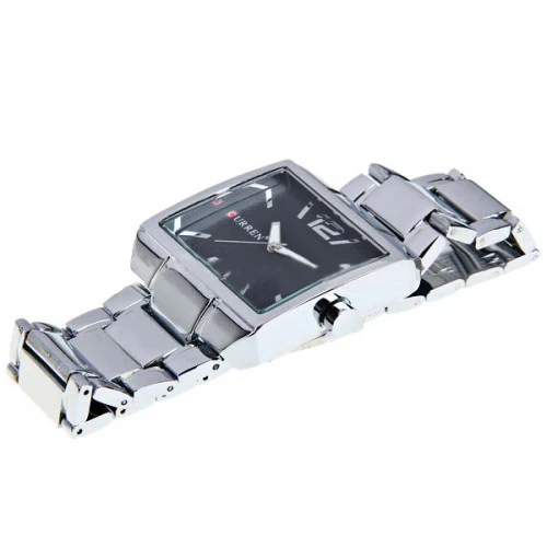 Curren Men's Stainless Watch with Stainless Steel Band (Black 4cm Dial) - CUR007 - Image 4