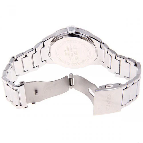 Curren Men's Watch with Stainless Steel Band (White 4.3cm Dial) - CUR011 - Image 3