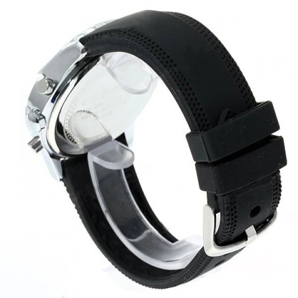 Curren Men's Watch with Black Leather Band (Sapphire 6cm Dial) - CUR031 - Image 3