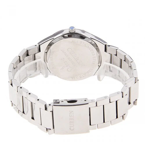 Curren Stainless Steel Men's Watch (White 4.2cm Dial) - CUR056 - Image 5