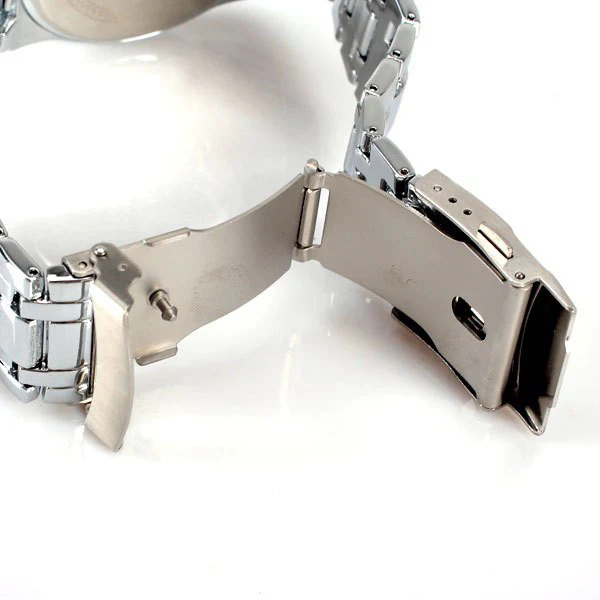 Curren Men's Stainless Steel Chronograph (Black 4.5cm Dial) - CUR111 - Image 5