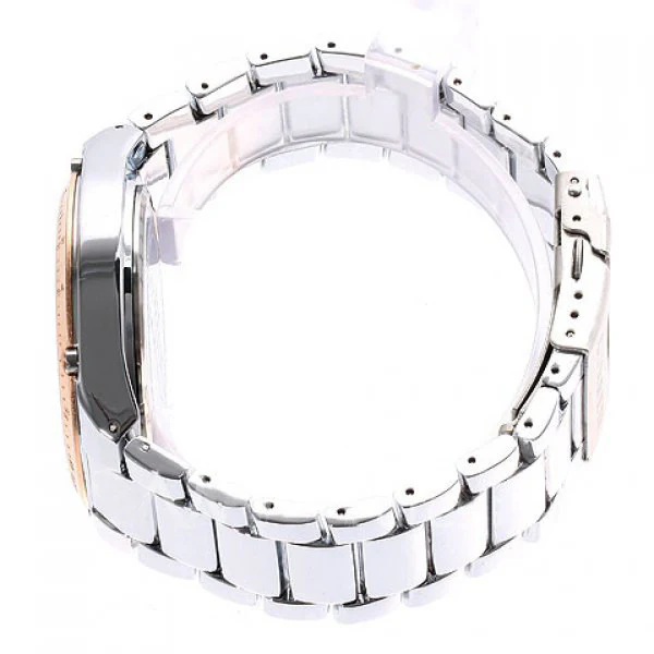 Curren Quartz Men's Stainless Steel Waterproof Chronograph (4.5cm Silver Dial) - CUR112 - Image 3