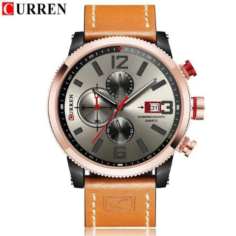 Curren Premium Chronograph Men's Watch (Dial 4.6cm) - CUR206 - Image 6