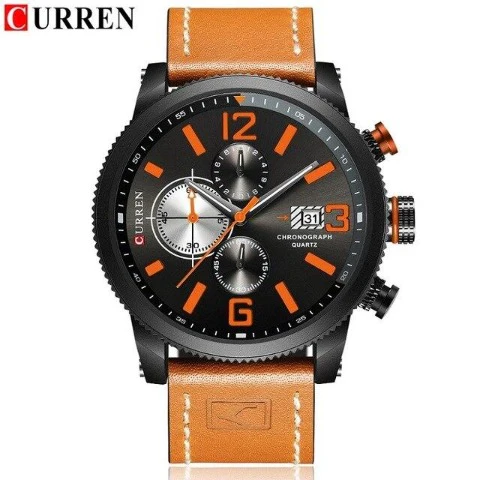 Curren Premium Chronograph Men's Watch (Dial 4.6cm) - CUR206 - Image 7