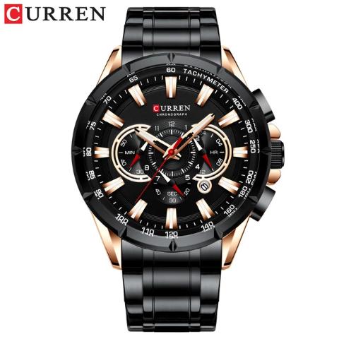 Curren Men's Luminious Pointers Premium Watch (Dial 4.8cm) - CUR181 - Image 7