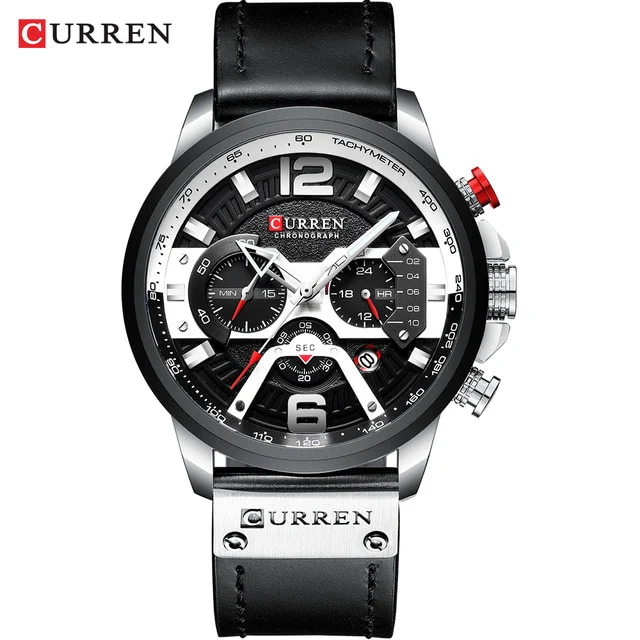 Curren Men's Sports Military Chronograph Watch (Dial 4.8cm) - CUR208 - Image 5