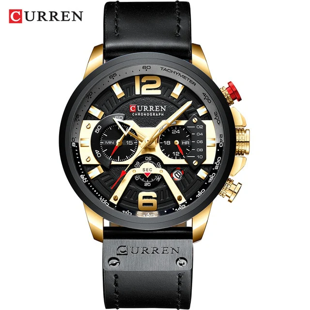 Curren Men's Sports Military Chronograph Watch (Dial 4.8cm) - CUR208 - Image 7