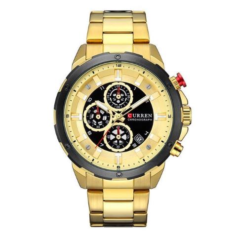 Curren New Chronograph Watch (Dial 4.8cm) - CUR176 - Image 8