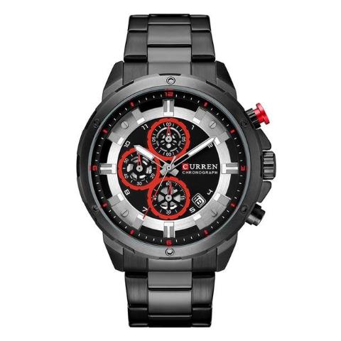 Curren New Chronograph Watch (Dial 4.8cm) - CUR176 - Image 9