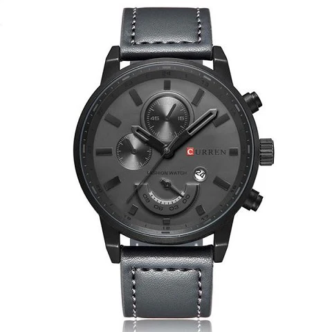 Curren New Men's Fashion Watch (Dial 4.3cm) - CUR 178 - Image 3