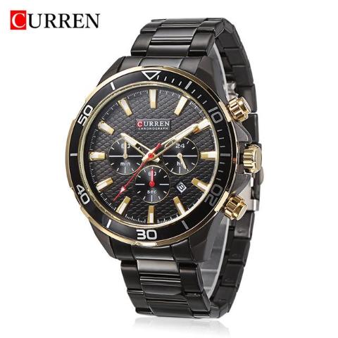 Curren Stainless Steel High Quality Watch (Dial 3.8cm) - CUR 141 - Image 7