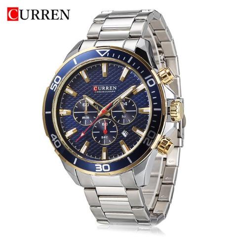 Curren Stainless Steel High Quality Watch (Dial 3.8cm) - CUR 141 - Image 9