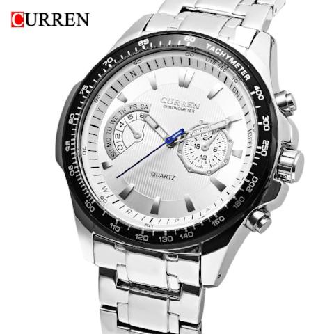 Curren Waterproof Stainless Steel Watch (Dial 4.5cm) - CUR 157 - Image 3
