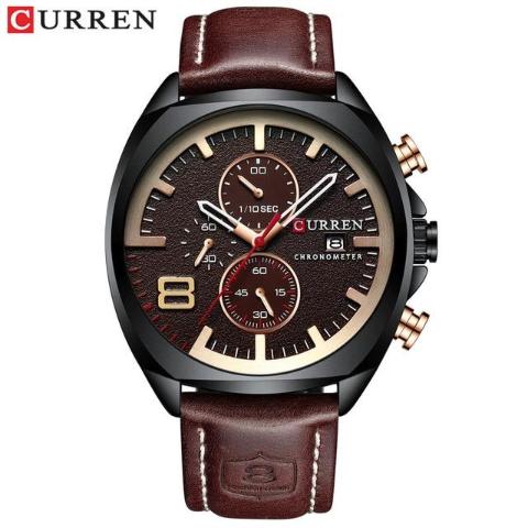 Curren Waterproof Luxury Chronograph Watch (Dial 4.7cm) - CUR173 - Image 8